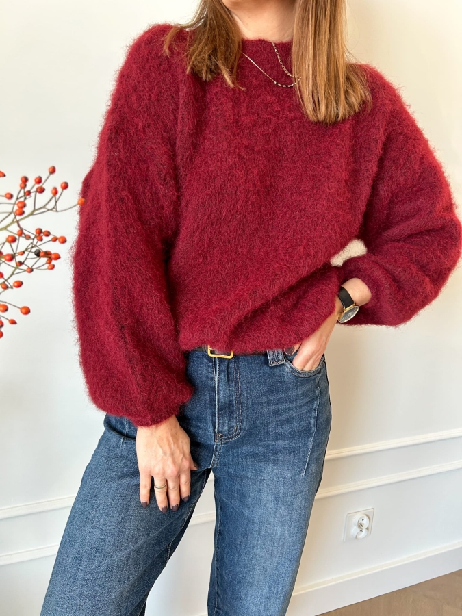 Sweter Cloud Bordowy