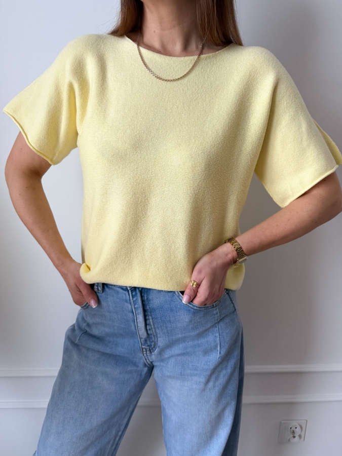 Sweter Castel Cytrynowy