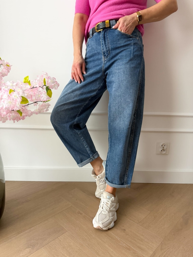 Spodnie Jeansowe Banane Fit 1004