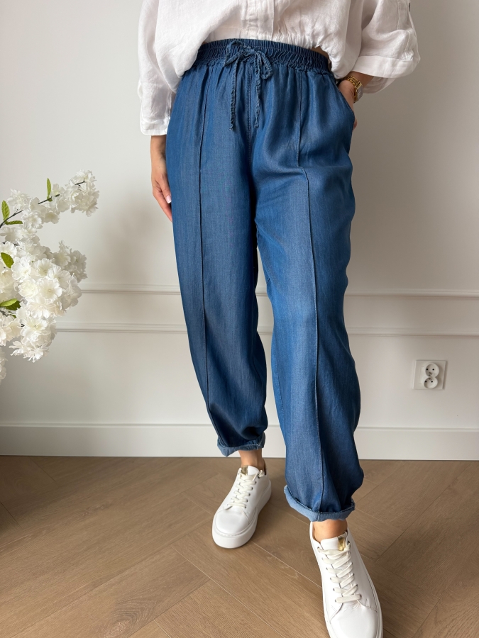 Spodnie Portofino Balloon Ciemny Jeans