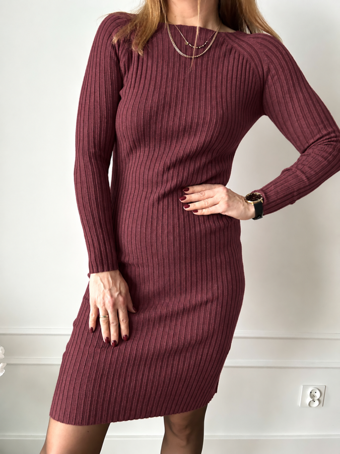 Sukienka Juliet Ciemne Bordo